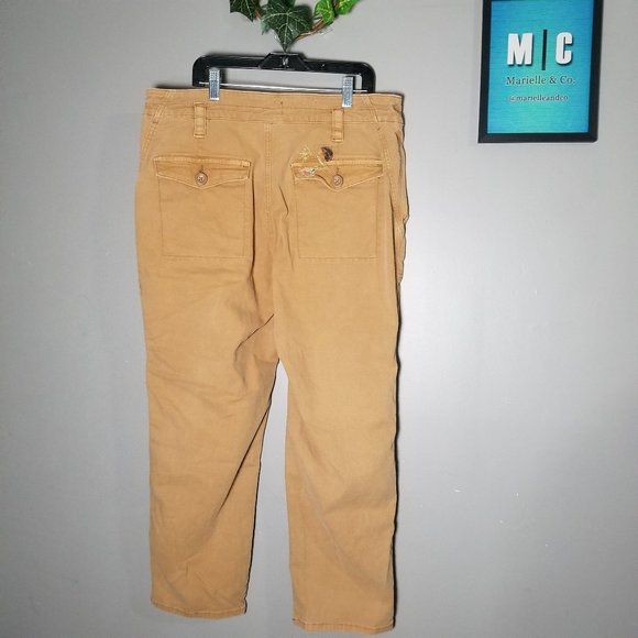 Anthropologie Wanderer Embroidered Cargo Pants - Picture 7 of 11